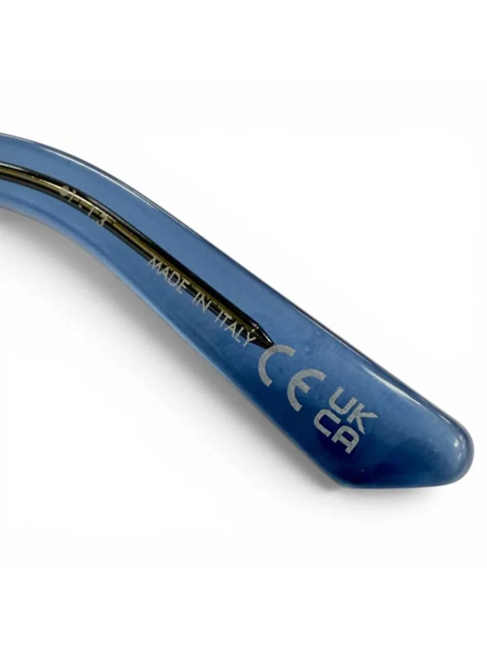 Dior Signature Logo Butterfly Sunglasses Clear Blue Eyewear